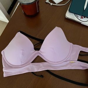 PINK lilac bikini top